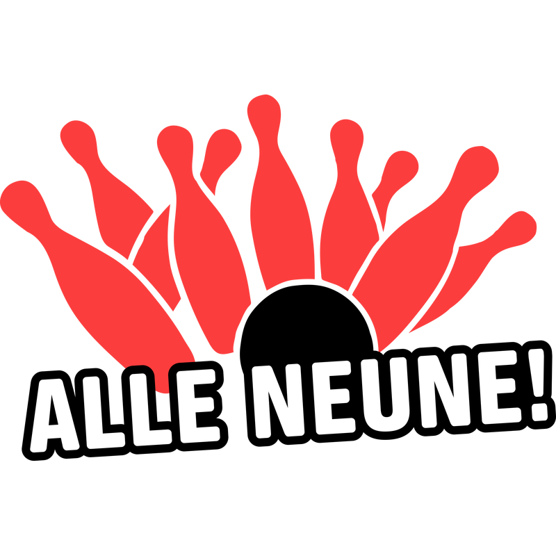 Kegel TShirt Motive und Logos zum Bedrucken Shirtlabor