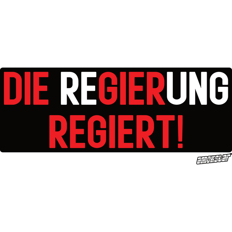 Die ReGIERung REGIERT!, Amokstar ™ Die ReGIERung REGIERT!, Amokstar ™