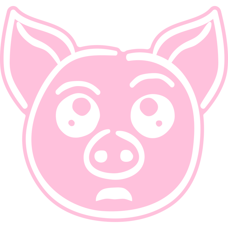 Schweinchen Comic Kopf Schweinchen Comic Kopf