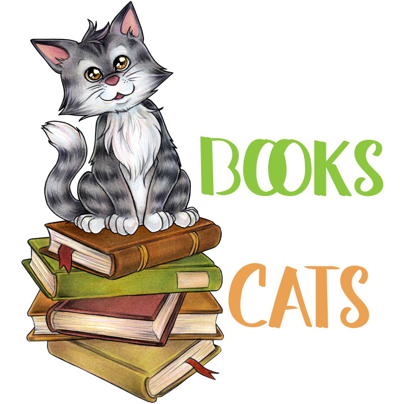 All I need is Cats and books Niedliche Katze Buch All I need is Cats and books Niedliche Katze Buch