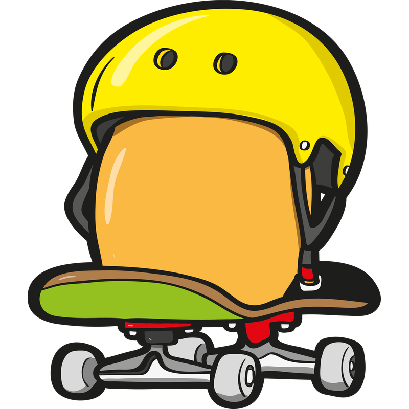 Ein Ei fährt Skateboard Ein Ei fährt Skateboard