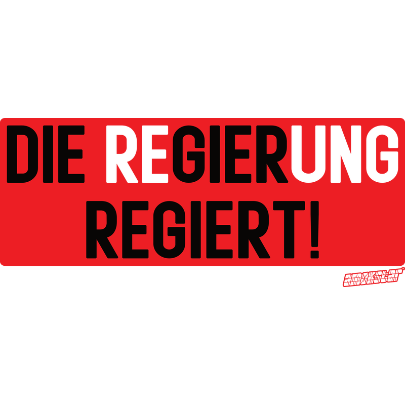 Die ReGIERung REGIERT!, Amokstar ™ Die ReGIERung REGIERT!, Amokstar ™