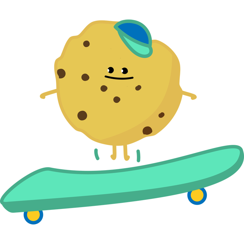 Cookie Skater Skateboard Cookie Skater Skateboard