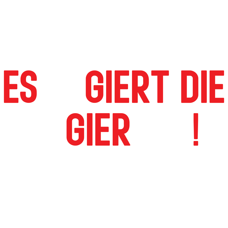 Es reGIERT die ReGIERung!, Amokstar ™ Es reGIERT die ReGIERung!, Amokstar ™
