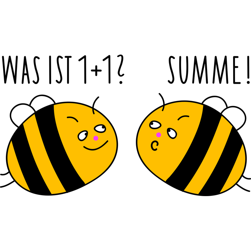 Lustige Bienen rechnen Lustige Bienen rechnen