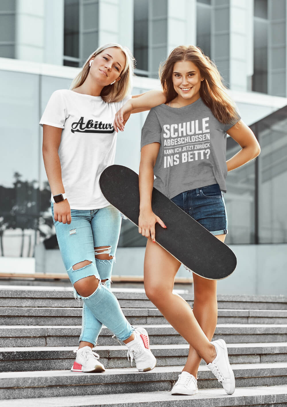 Abschlussshirts mit Motiv