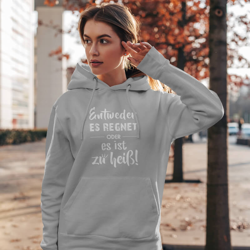 Individuell bedruckter Hoodie