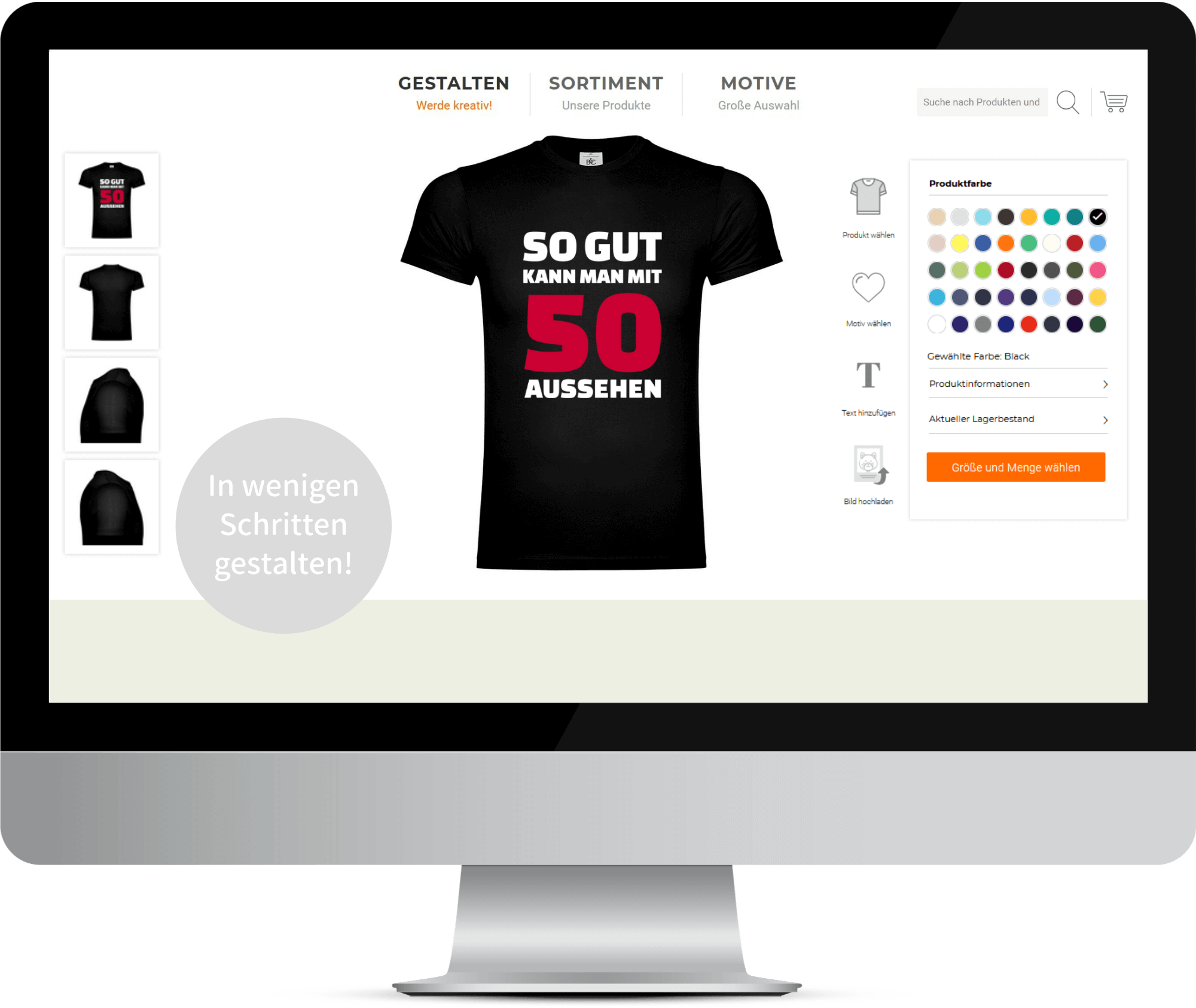 Wie kann man Artikel zum 50. Geburtstag selbst gestalten - Wähle Dein Geschenk zum 50. Geburtstag zum Bedrucken