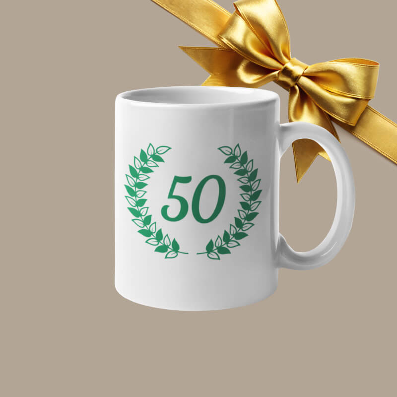 Tasse mit 50er Motiv