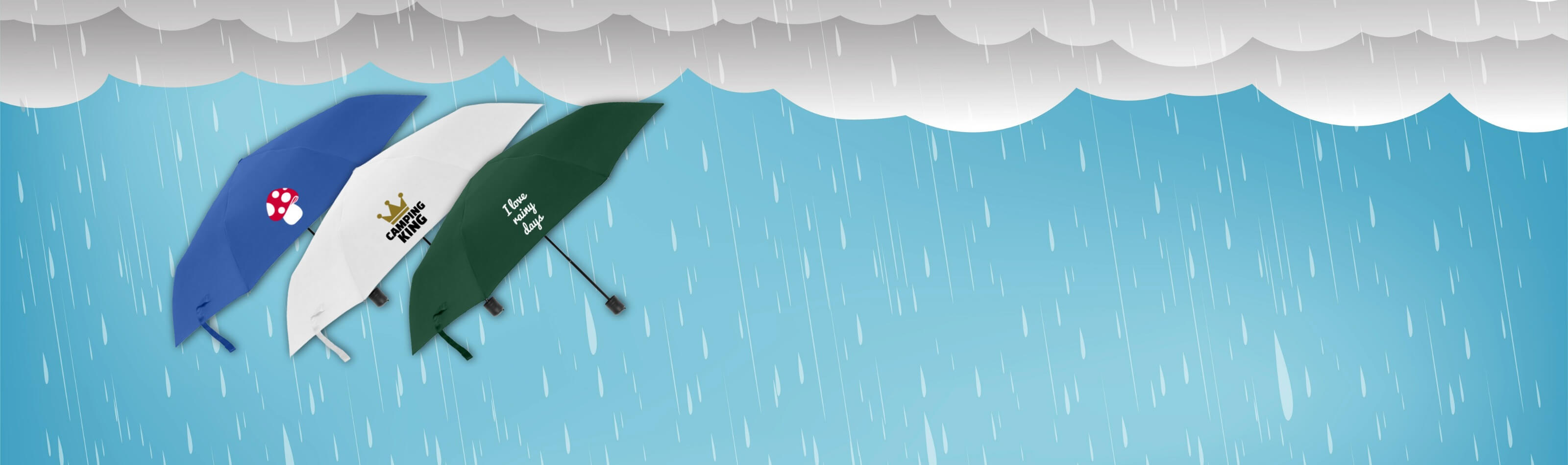 Regenschirme selbst gestalten und bedrucken