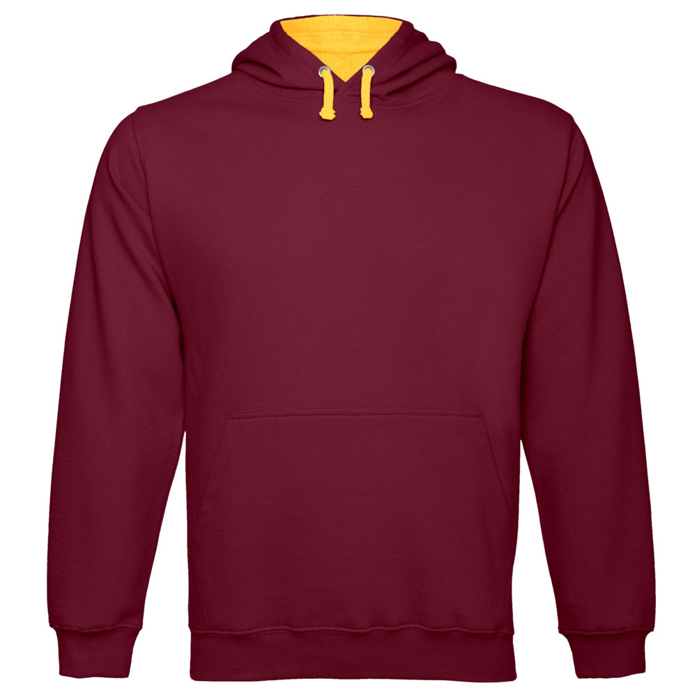 Männer Kontrast Hoodie Varsity