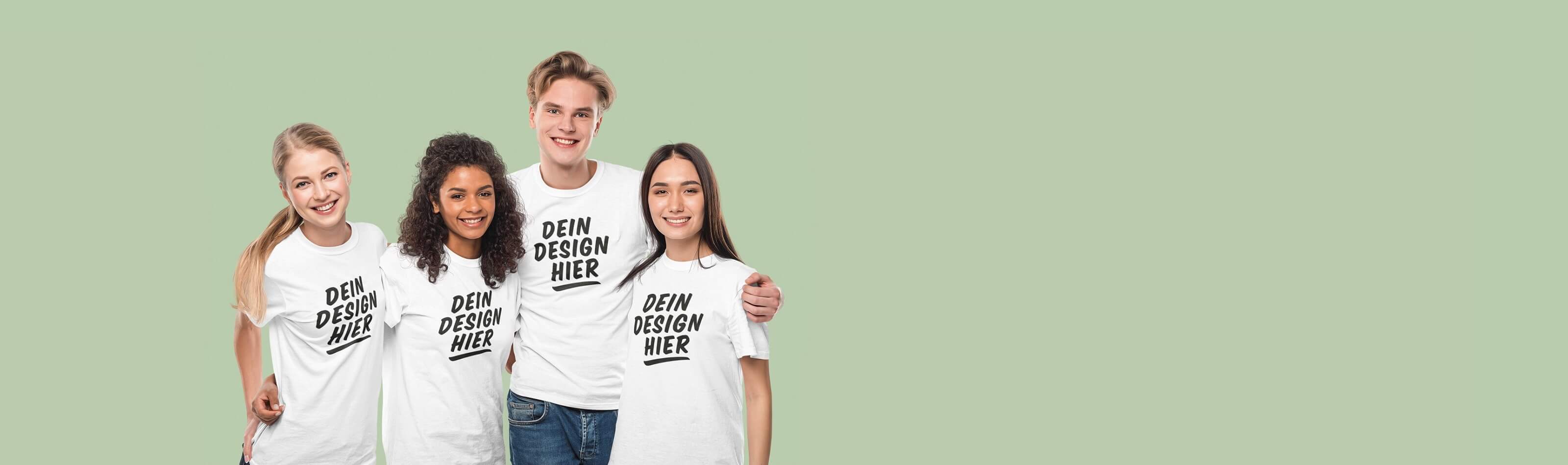 T-Shirts bedrucken Großbestellung