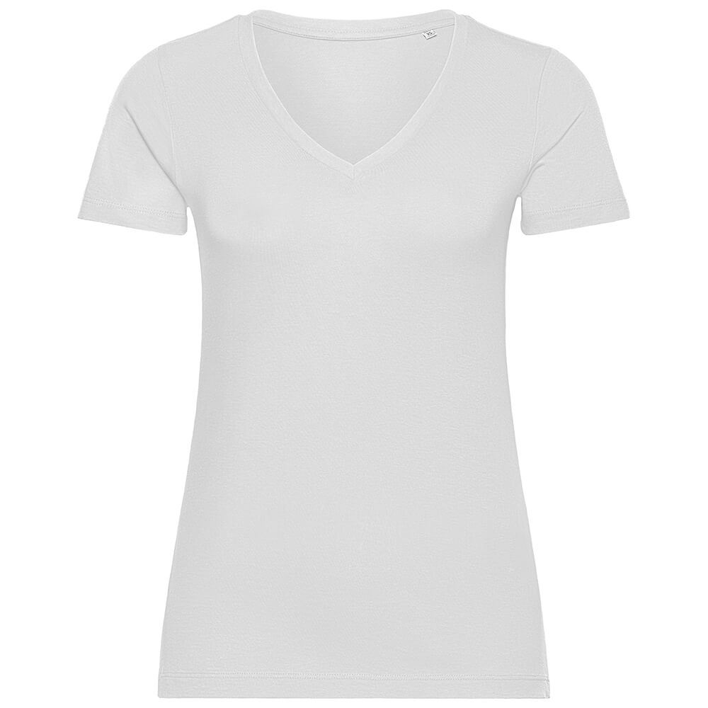 Frauen Bio T-Shirt mit V-Ausschnitt Inspire