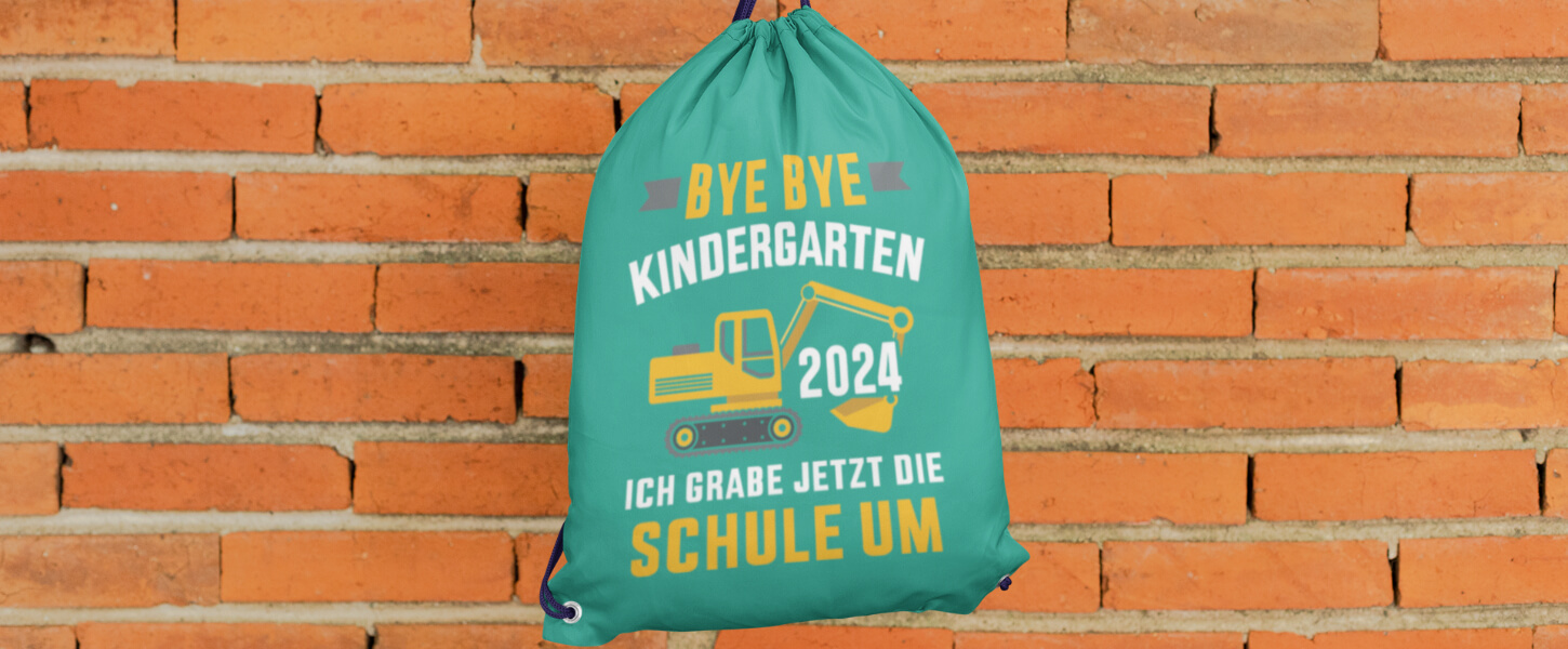 Turnbeutel zur Einschulung