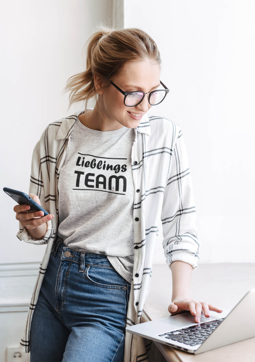 T-Shirt mit Aufdruck für Firmen und Teams