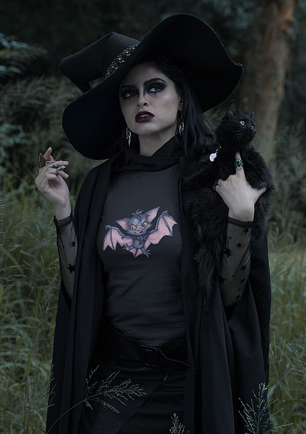 Bedruckte Frauen Kleidung für Halloween