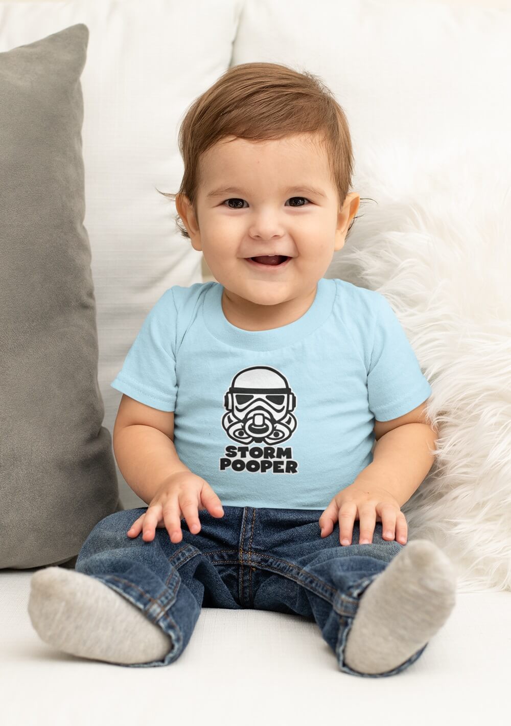 Baby T-Shirt mit Aufdruck