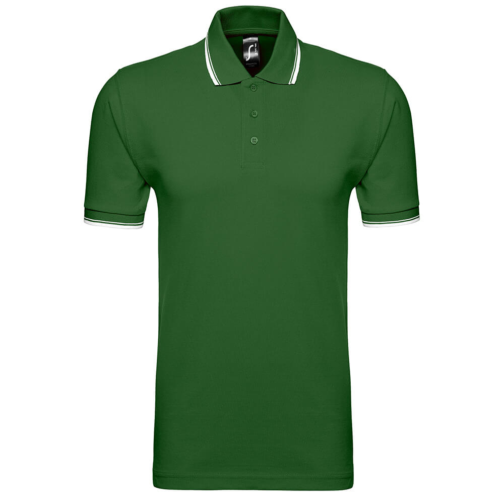 Männer Kontrast Poloshirt Practice