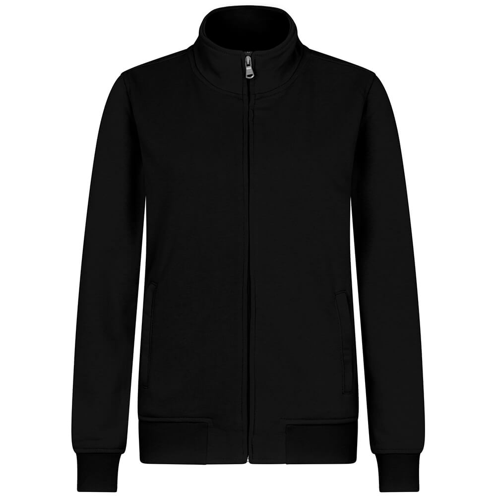 Frauen Premium Sweatjacke French Terry 70/30 Mischgewebe