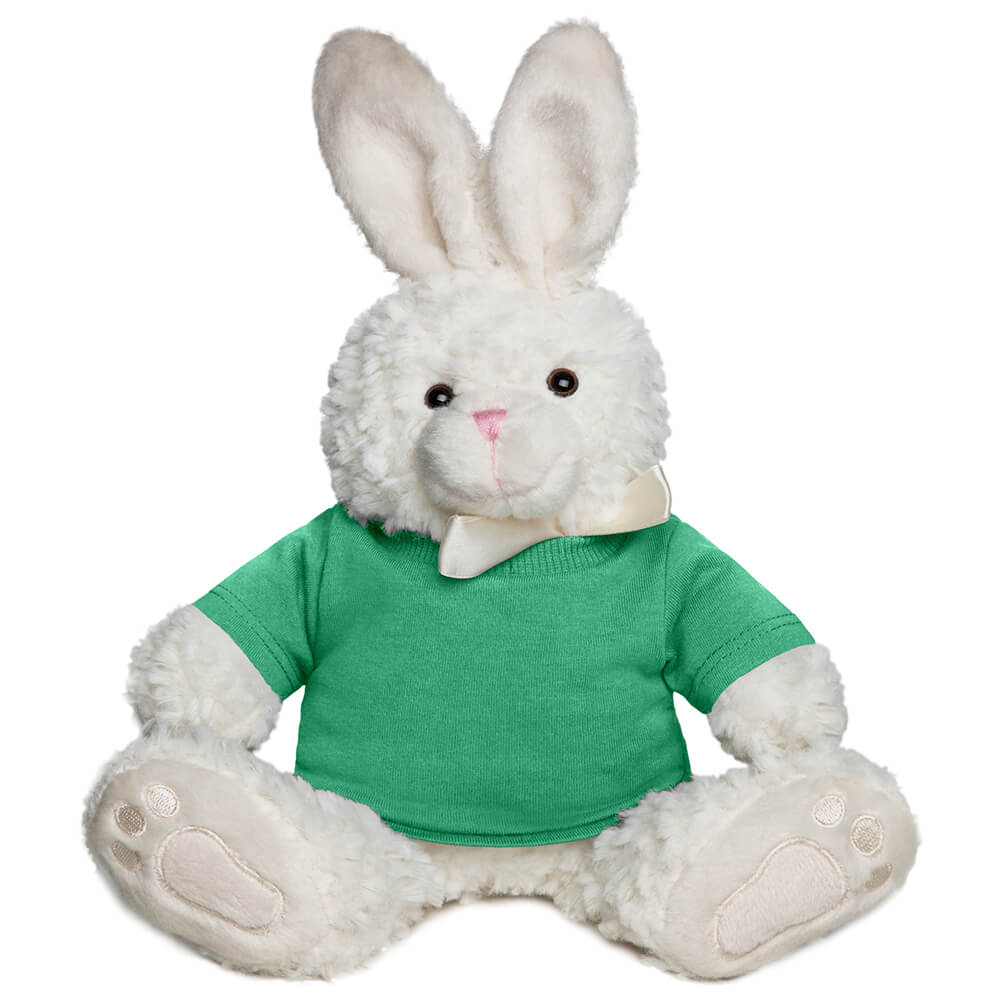 Stoffhase mit T-Shirt