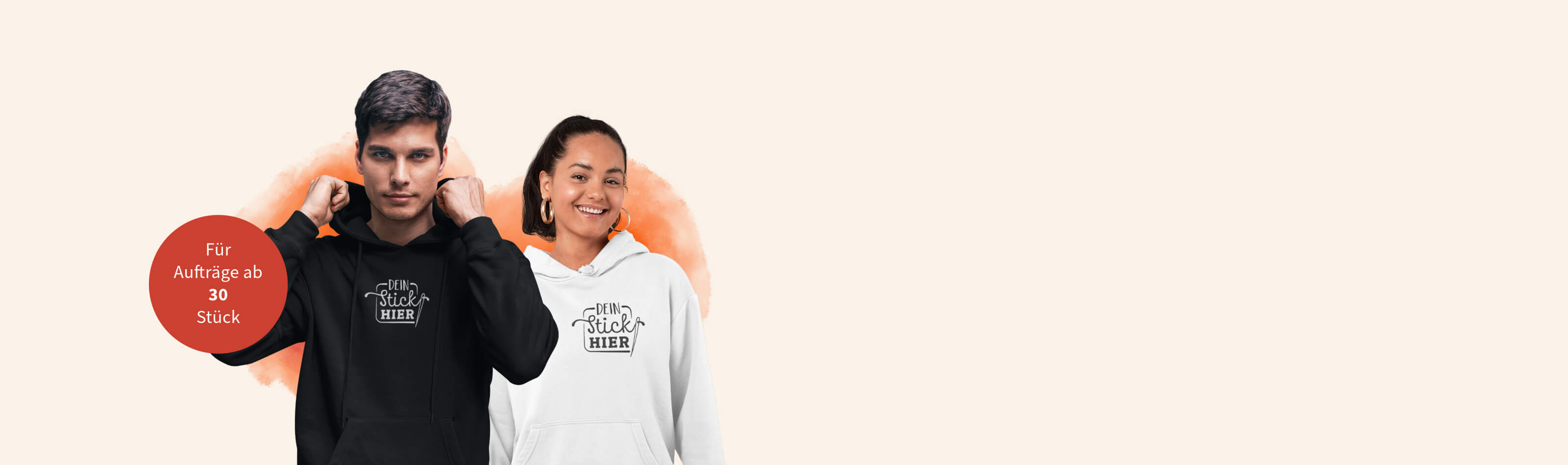 Pullover besticken lassen