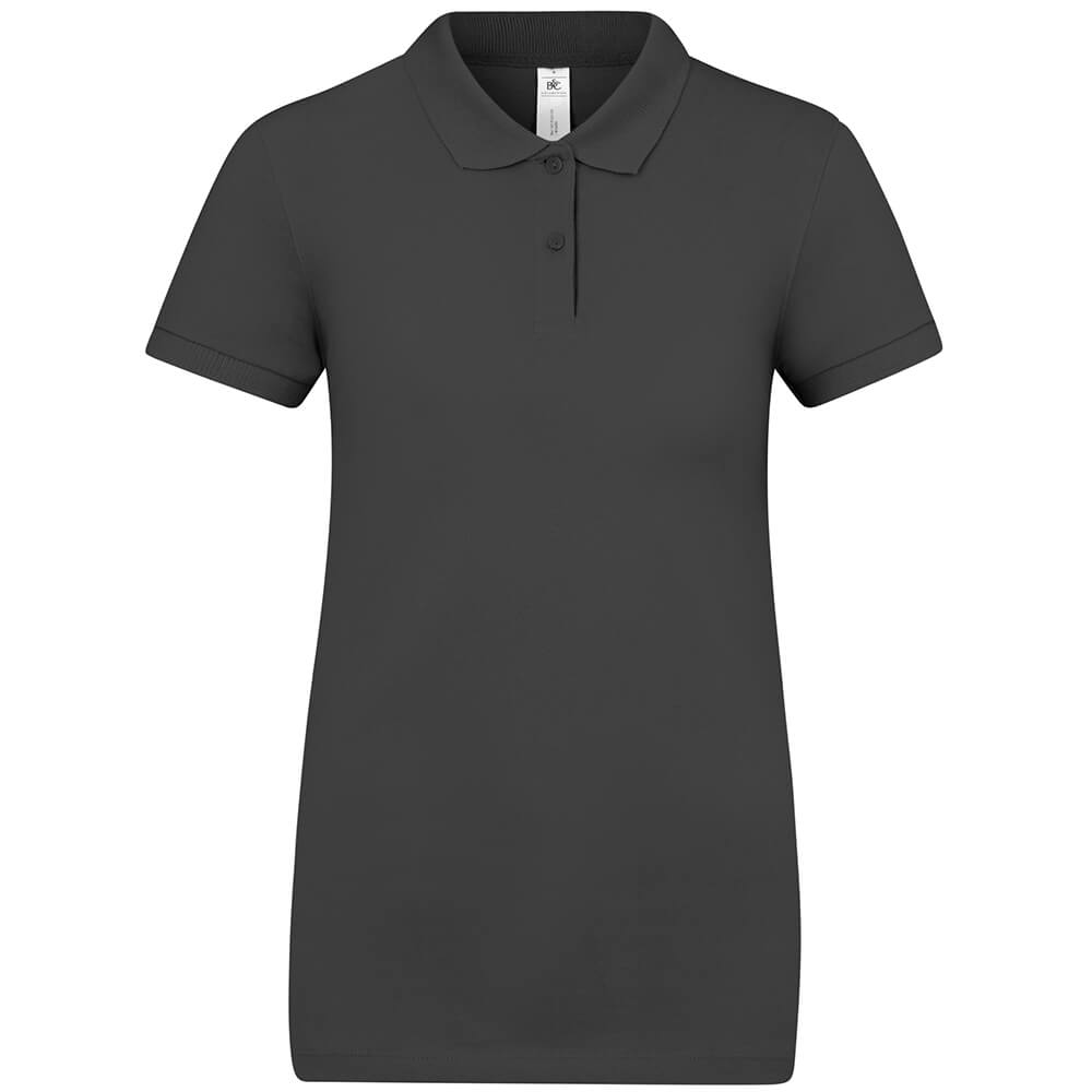 Frauen Fein-Piqué Poloshirt 210