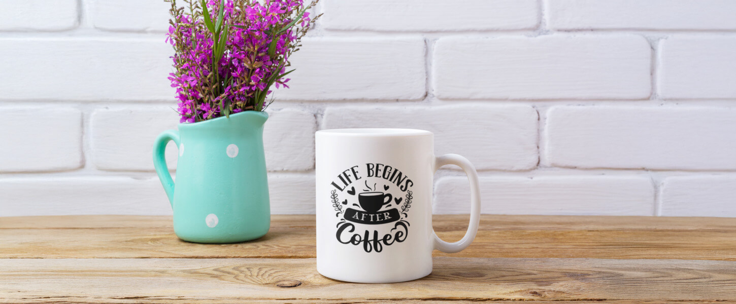 Tassen mit Motiven und Sprüchen gstalten
