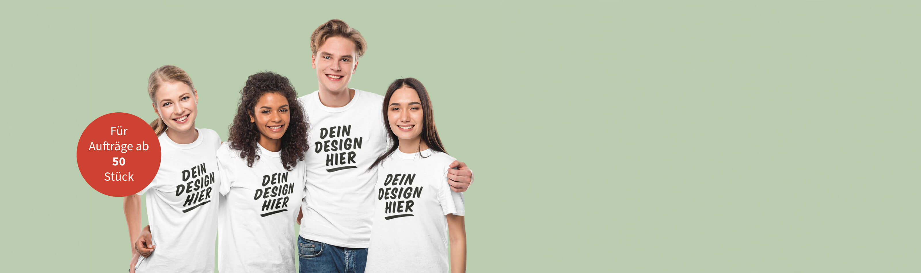 T-Shirts bedrucken Großbestellung Angebotsanfrage