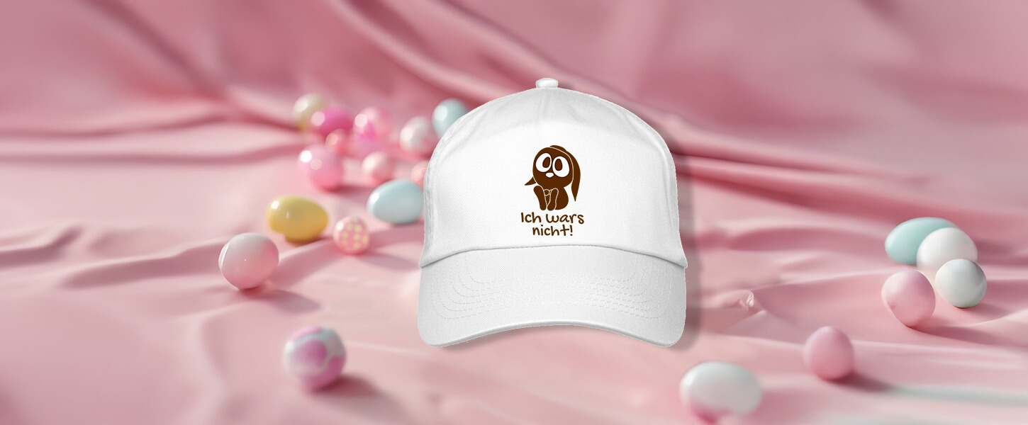 Cap mit Motiv bedruckt