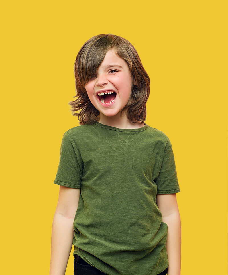 Individuell bedruckbare Kinderbekleidung wie T-Shirts, Hoodies und Sweatshirts.