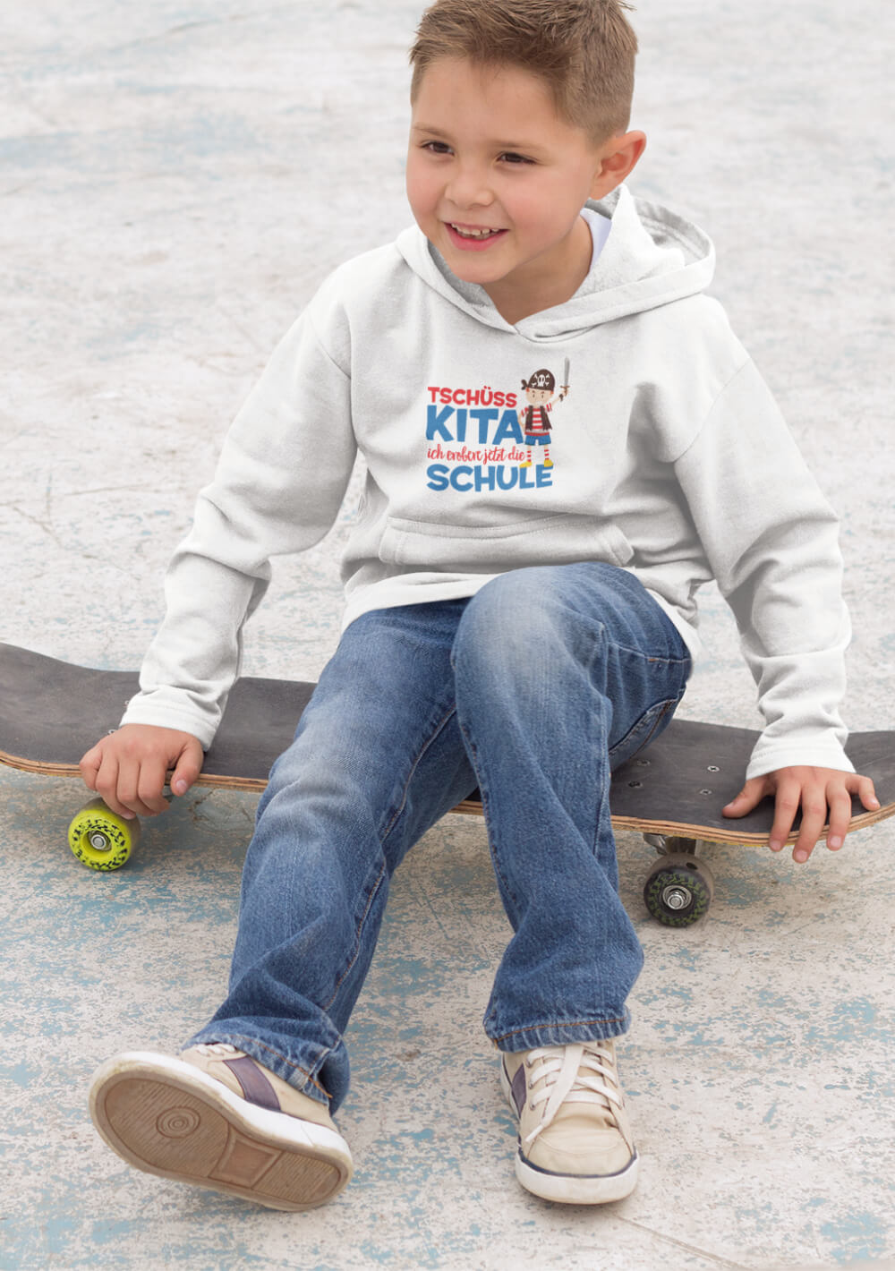 Hoodie bedrucken zur Einschulung