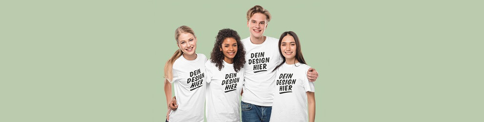 T-Shirts bedrucken Großbestellung