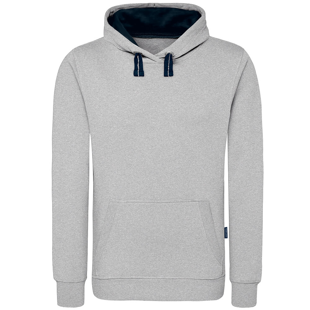 Unisex Kontrast Hoodie in Übergröße - Fair4All
