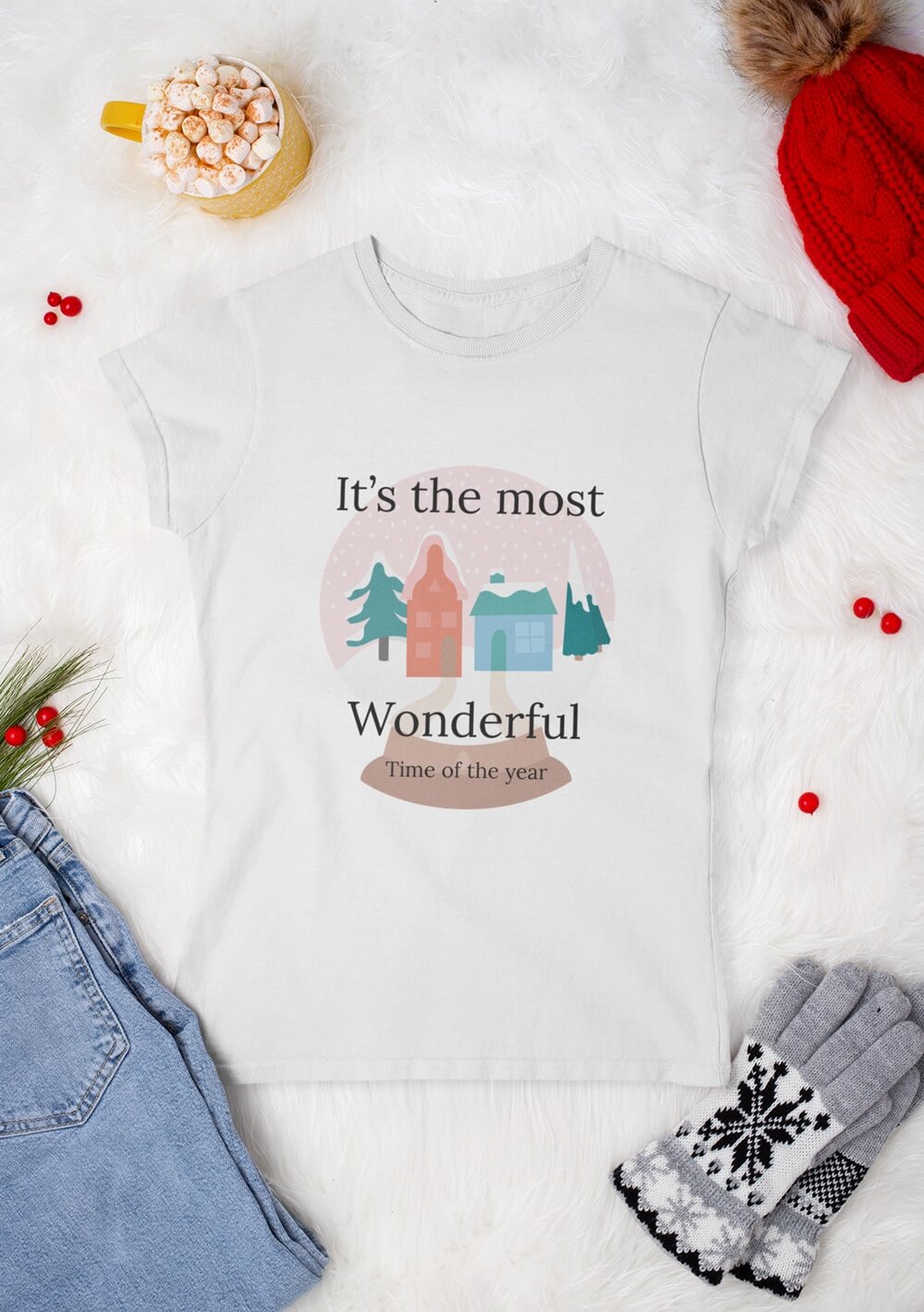 T-Shirt Druck für Weihnachten