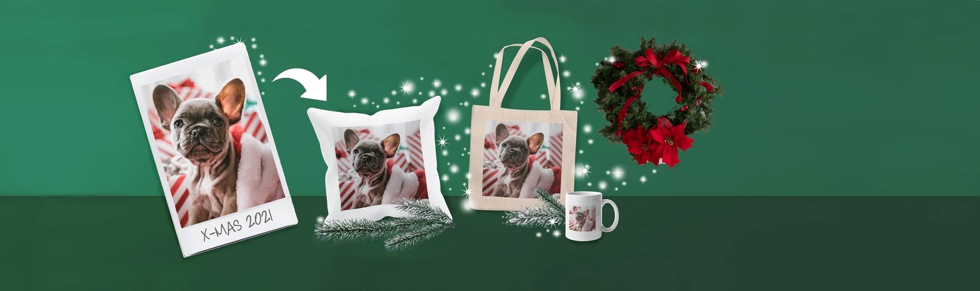 Fotogeschenke gestalten für Weihnachten