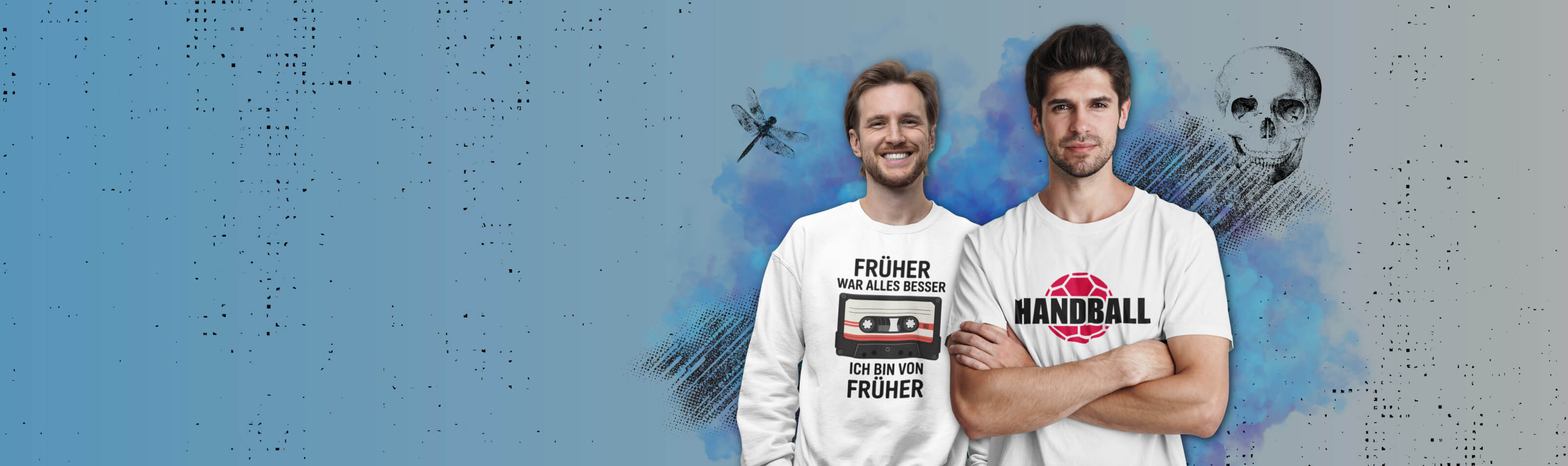 Sweatshirts und T-Shirts mit Motiven bedrucken lassen