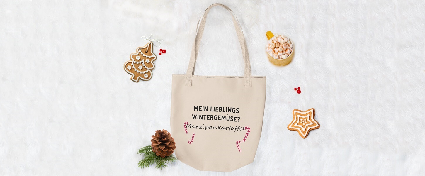 Tasche bedrucken als Geschenk