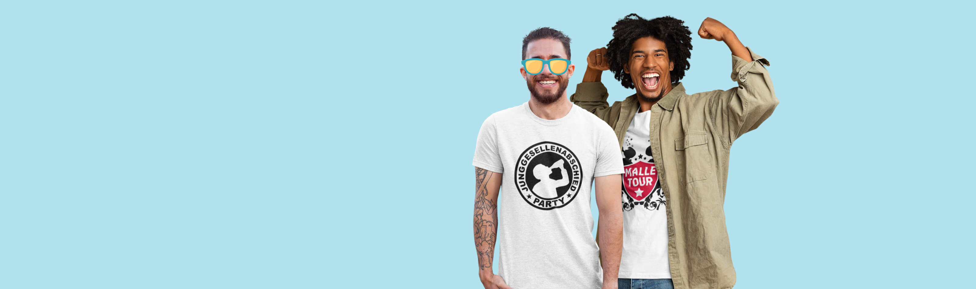 T-Shirts und Kleidung mit JAG Motiven