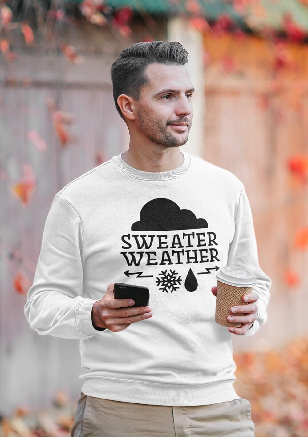 Bedruckte Sweatshirts für Männer