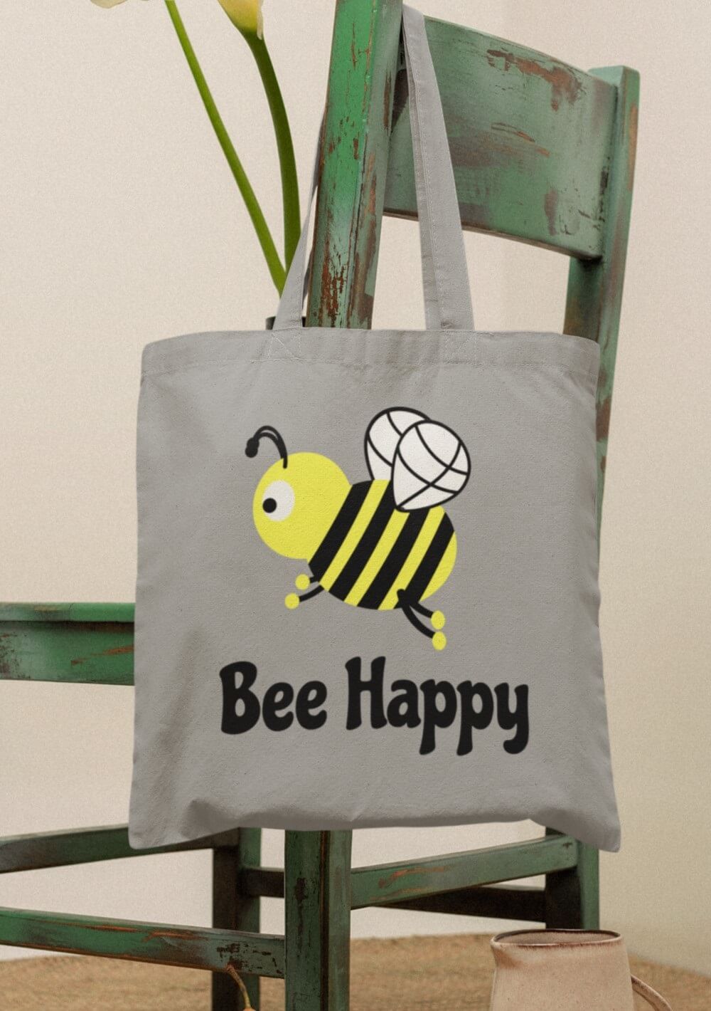 Selbst gestaltete Tasche