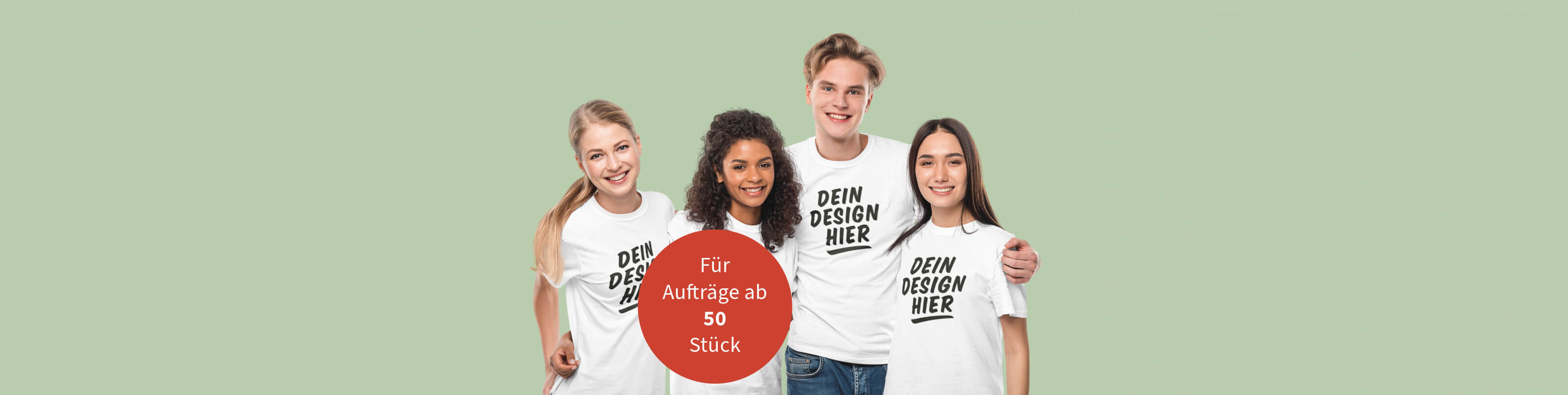 T-Shirts bedrucken Großbestellung Angebotsanfrage