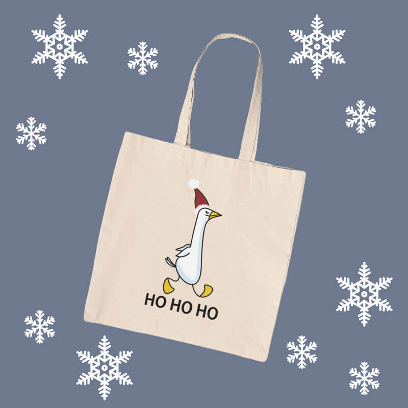 Tasche mit Weihnachts-Motiv