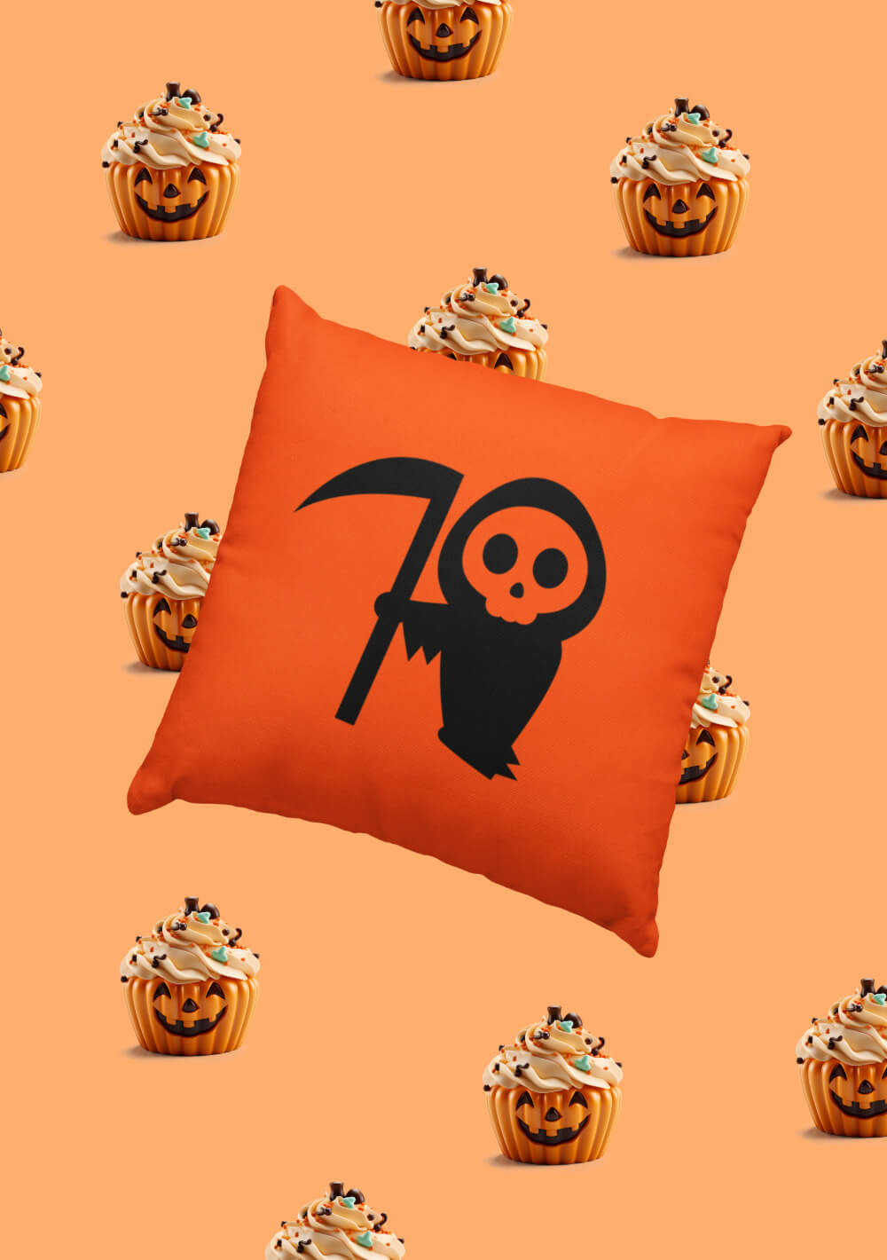 Kissen mit Halloween Motiven bedrucken