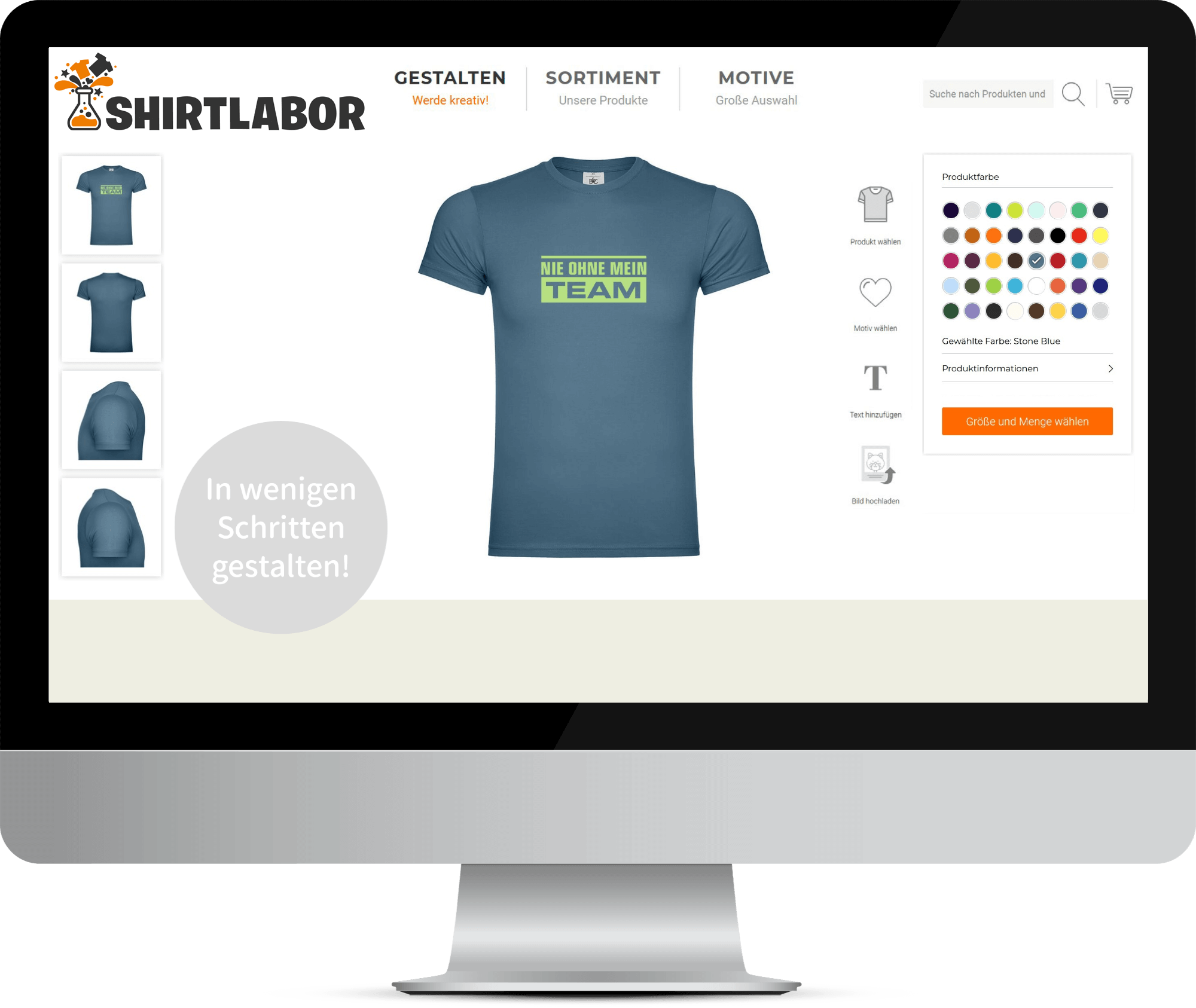 Alle Produkte anzeigen Wie kann man Team Shirts selbst gestalten - Wähle Dein Teamshirt zum Bedrucken