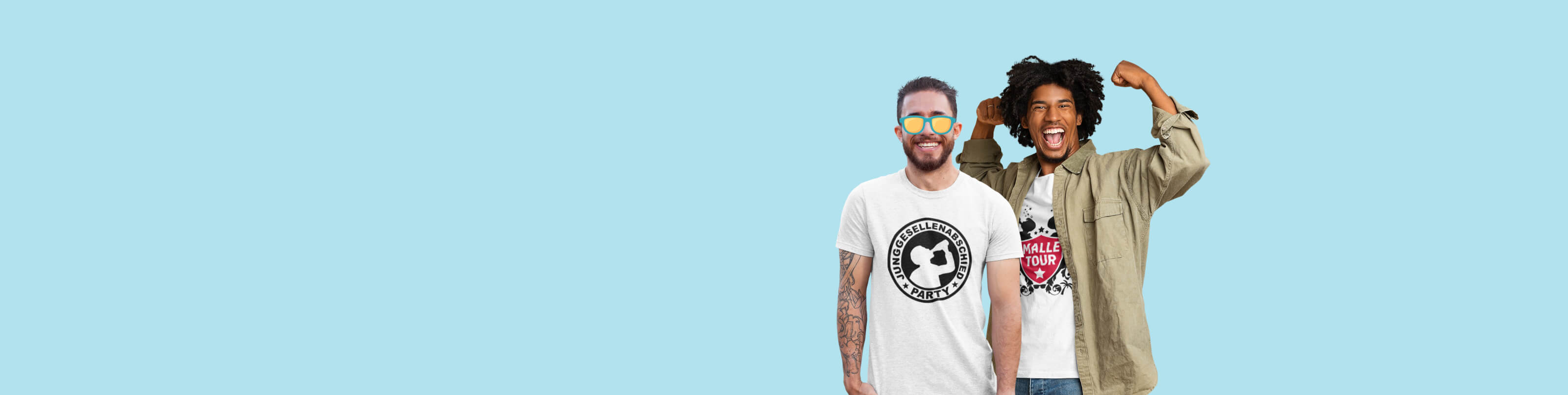 T-Shirts und Kleidung mit JAG Motiven