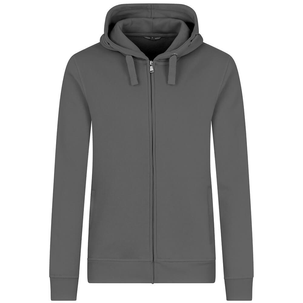 Männer Premium Kapuzen-Sweatjacke 70/30 Mischgewebe