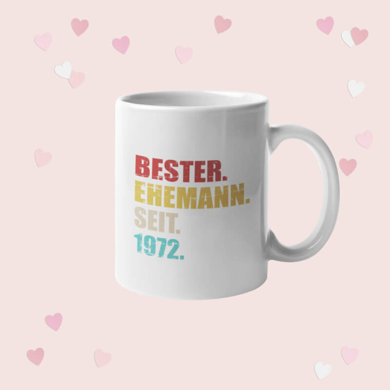 Bedruckte Tasse - Geschenk zum Valentinstag