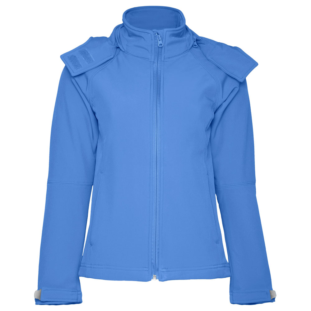 Frauen Kapuzen-Softshell Jacke Frauen Kapuzen-Softshell Jacke