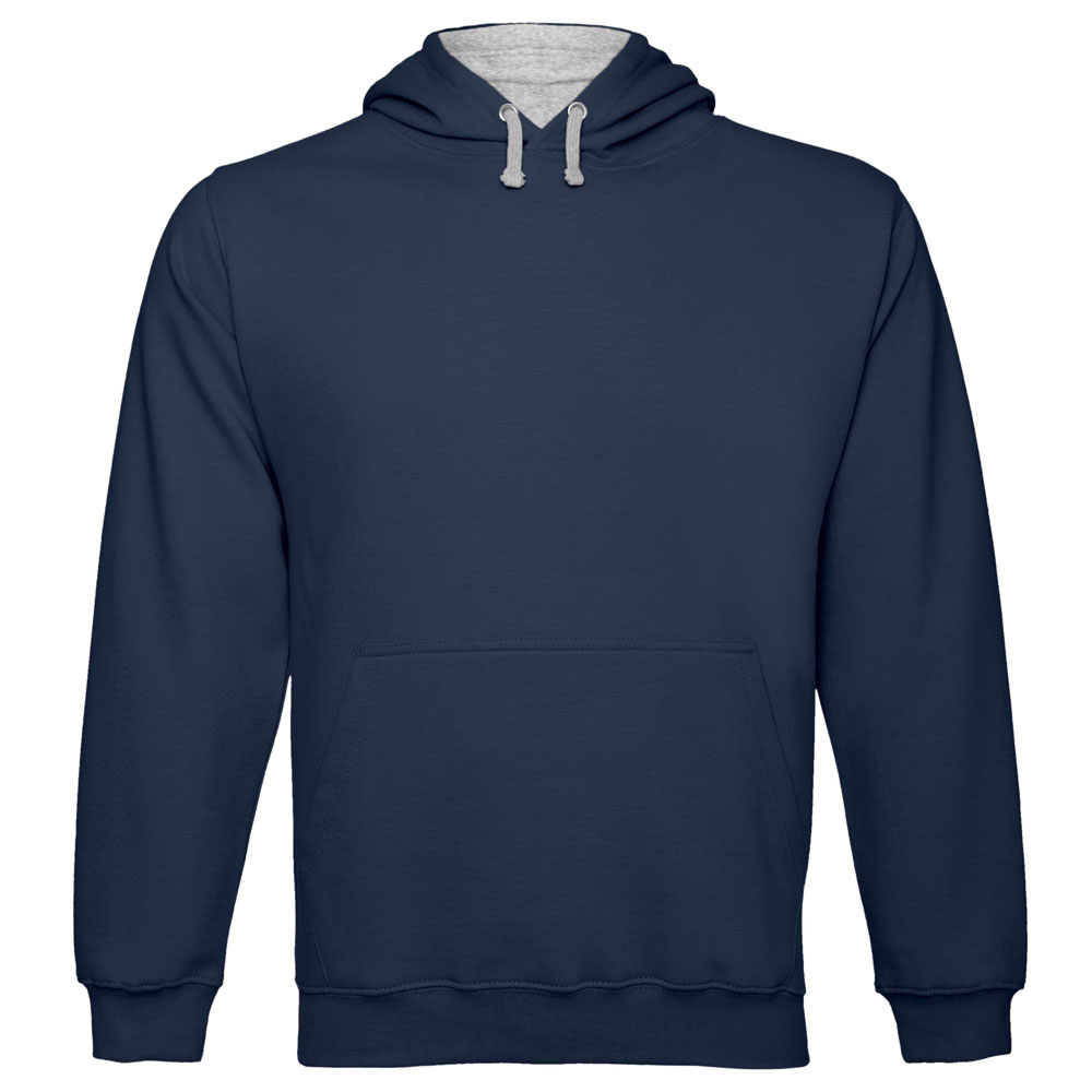 Männer Kontrast Hoodie Varsity in Übergröße