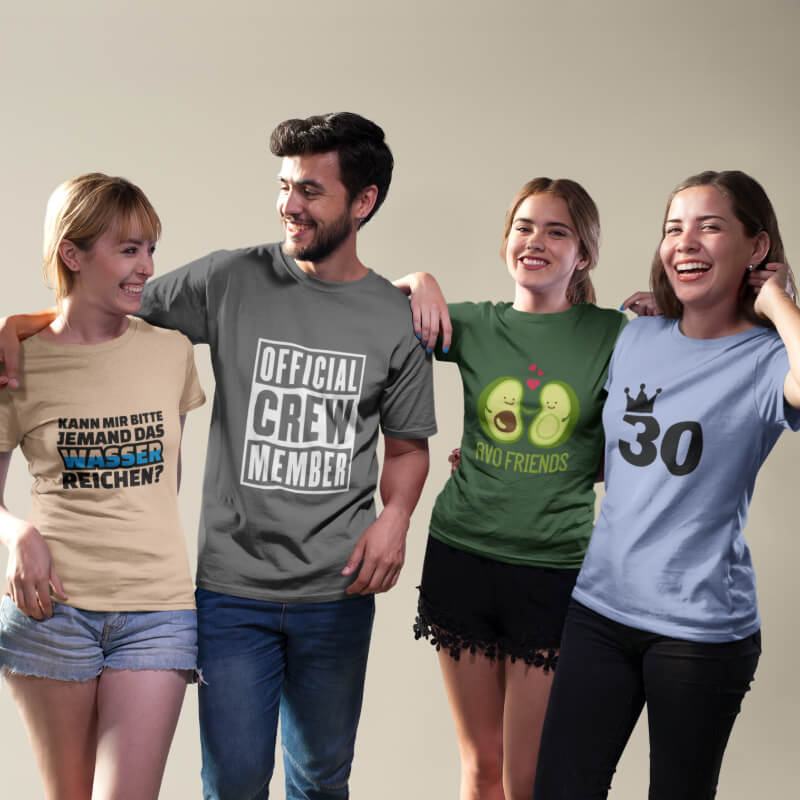 T-Shirts bedrucken